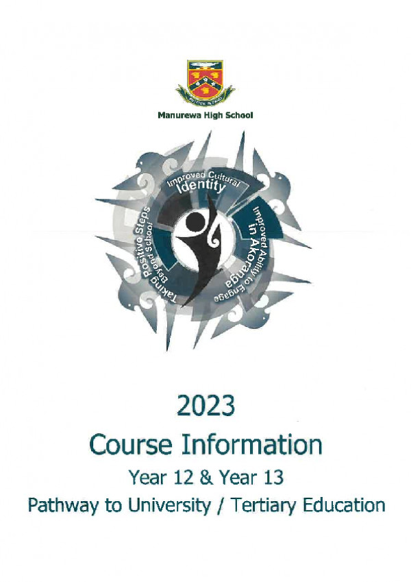 2023 Year 12 13 Pathway To University Tertiary Education Booklet