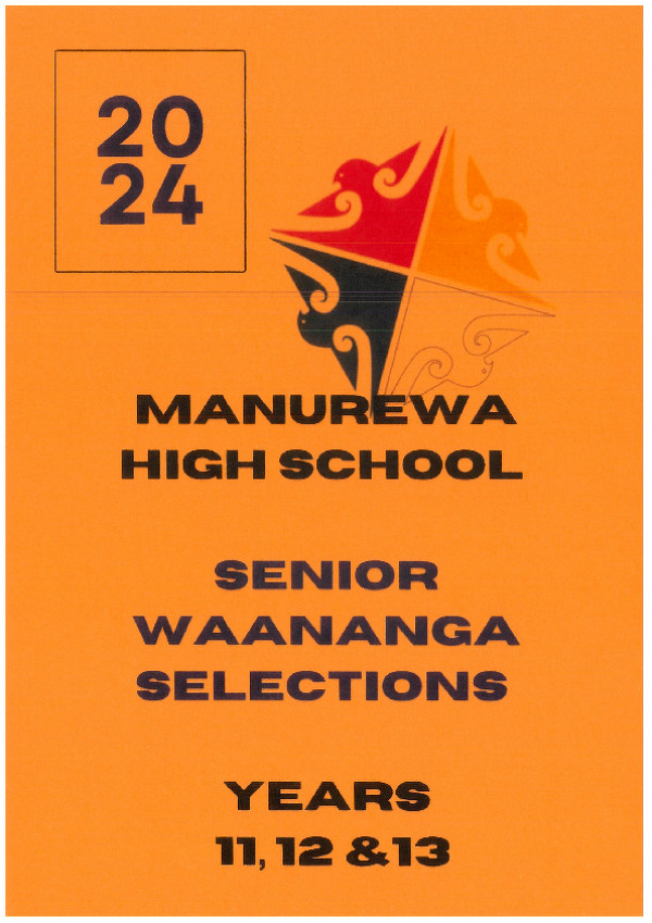 Waananga Seniors Y11,12,13 Orange